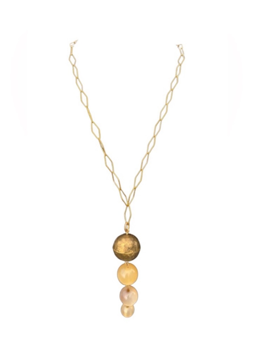Art on a Chain Spherical Necklace